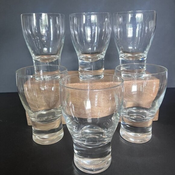Luigi Bormioli Chopin On The Rocks Glasses Set Of 6 Italy Discontinued HTF - Picture 2 of 7